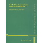 Das Problem der sprachlichen Elementarverwandtschaft