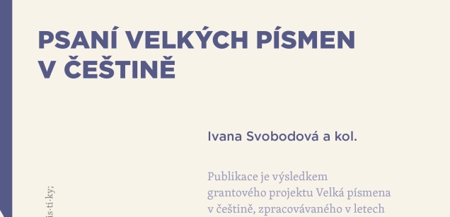 Psaní velkých písmen v češtině