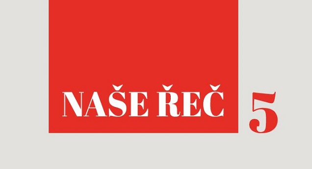 Vyšla Naše řeč 5/2018