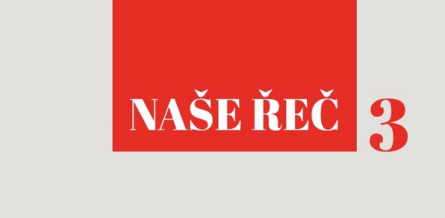 Vyšla Naše řeč 3/2019