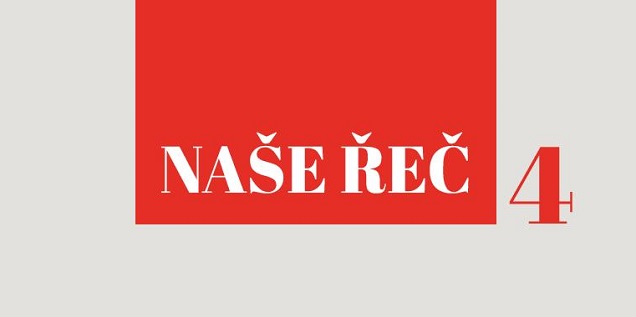 Vyšla Naše řeč 4/2019