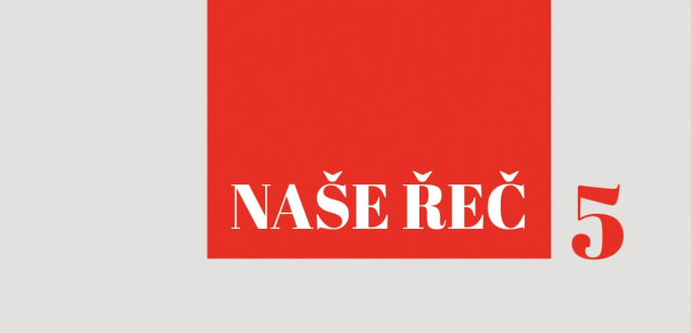 Vyšla Naše řeč 5/2020