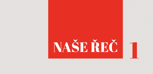 Vyšla Naše řeč 1/2021