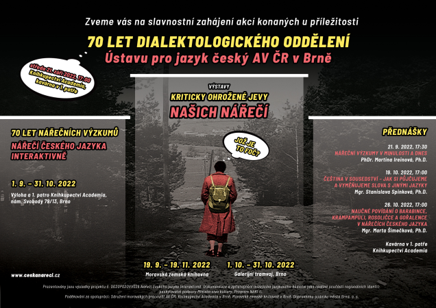 70 let dialektologického oddělení