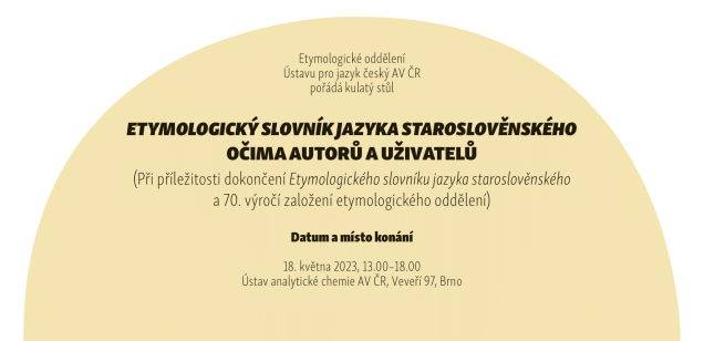 Etymologický slovník jazyka staroslověnského očima autorů a uživatelů