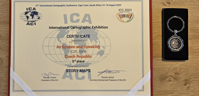 Nářeční zvukový panel oceněn na mezinárodní kartografické konferenci
