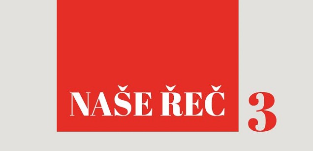 Vyšla Naše řeč 3/2018