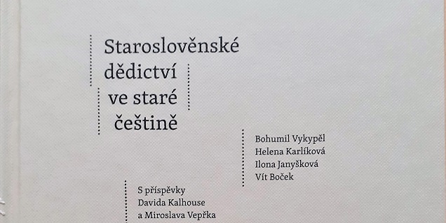 Monografie o vlivu staroslověnštiny na starou češtinu